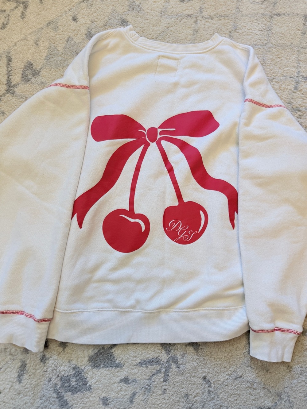 DAIRY GIRL 2024 Limited Ed Cherry Crewneck & Shorts - Picture 7 of 12